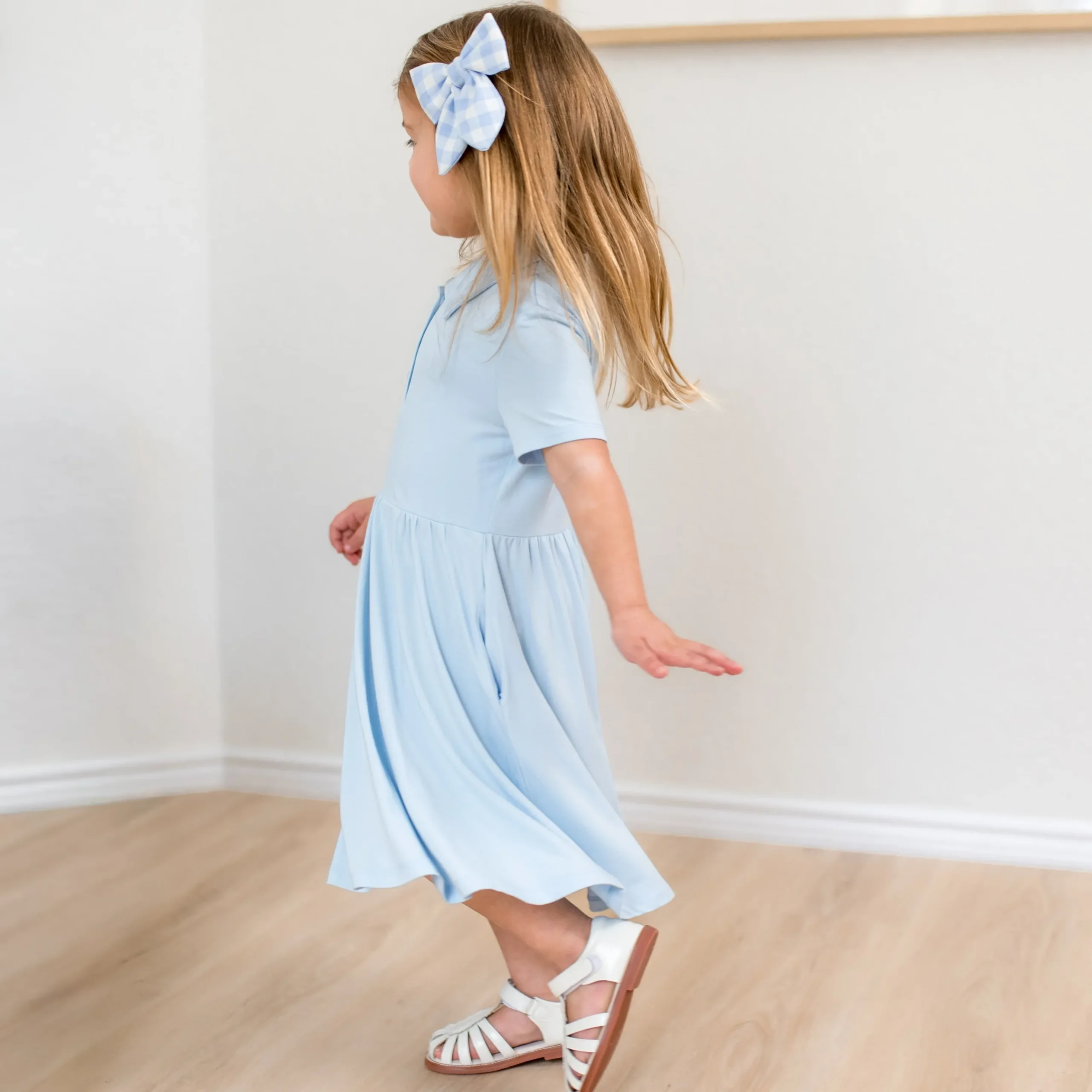 Polo Dress in Breeze