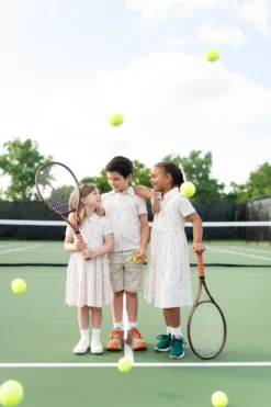 Polo Dress in Tennis