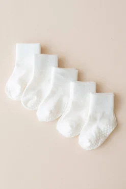 Quarter Socks Combo 5-Pack in Cloud
