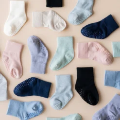 Quarter Socks Combo 5-Pack in Pastel