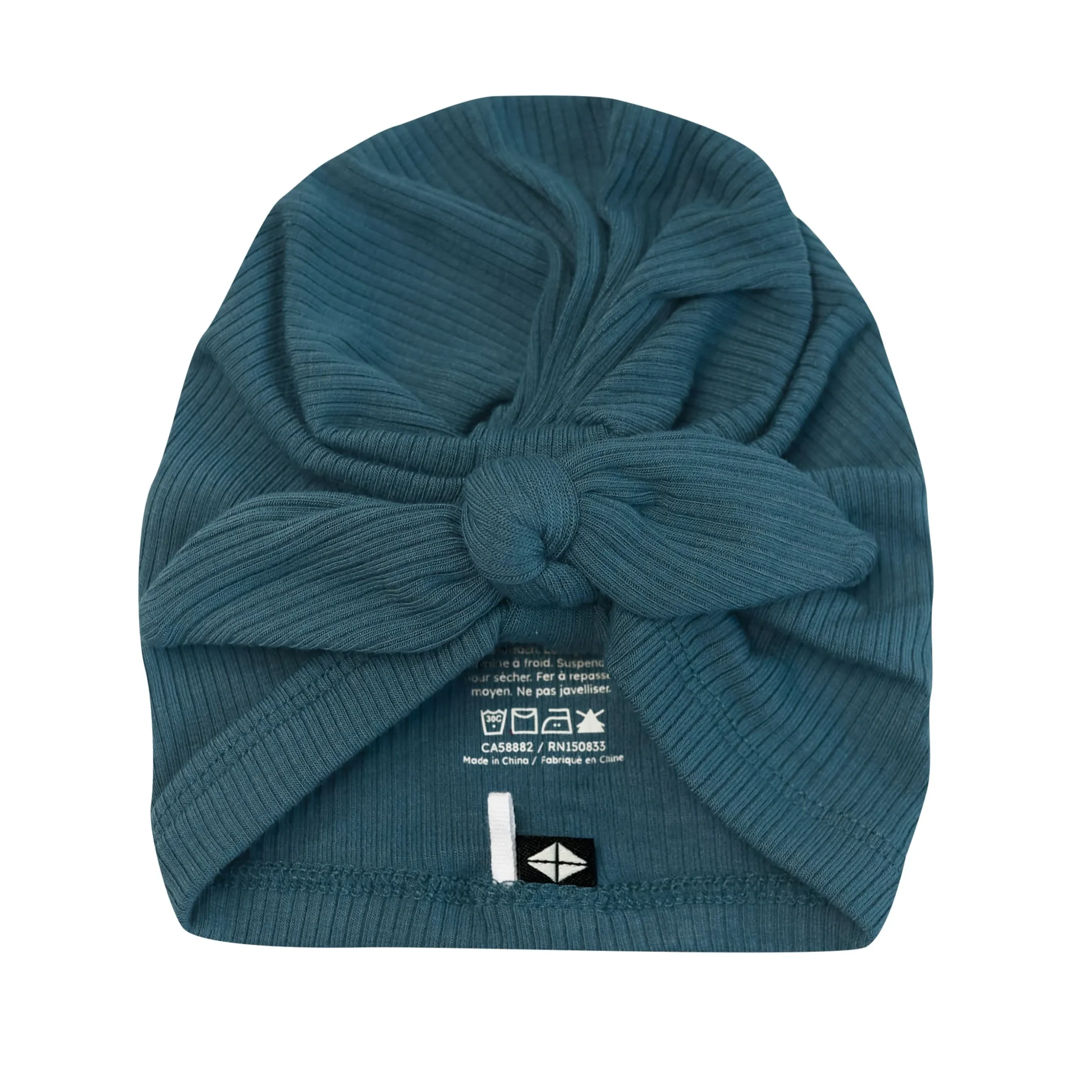 Ribbed Headwrap in Atlantic