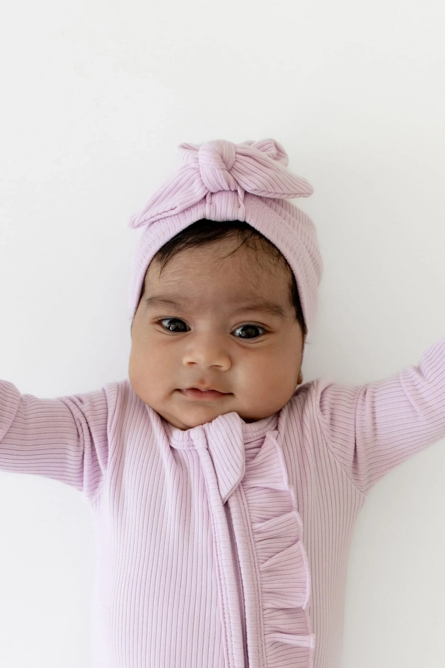 Ribbed Headwrap in Thistle
