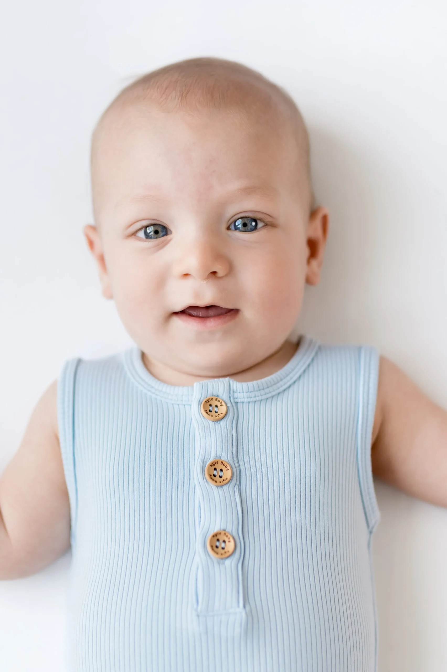 Ribbed Sleeveless Shortall in Breeze