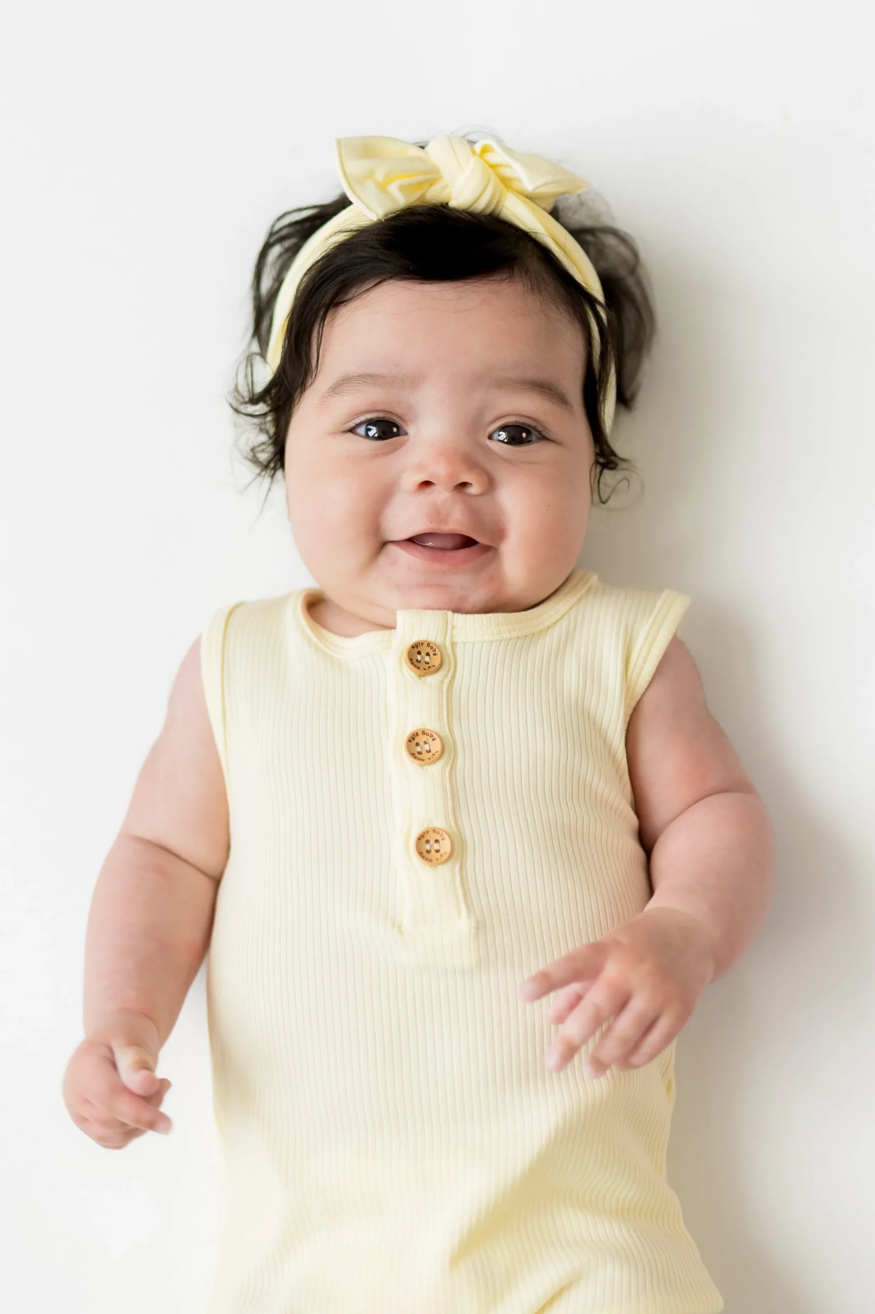 Ribbed Sleeveless Shortall in Chamomile