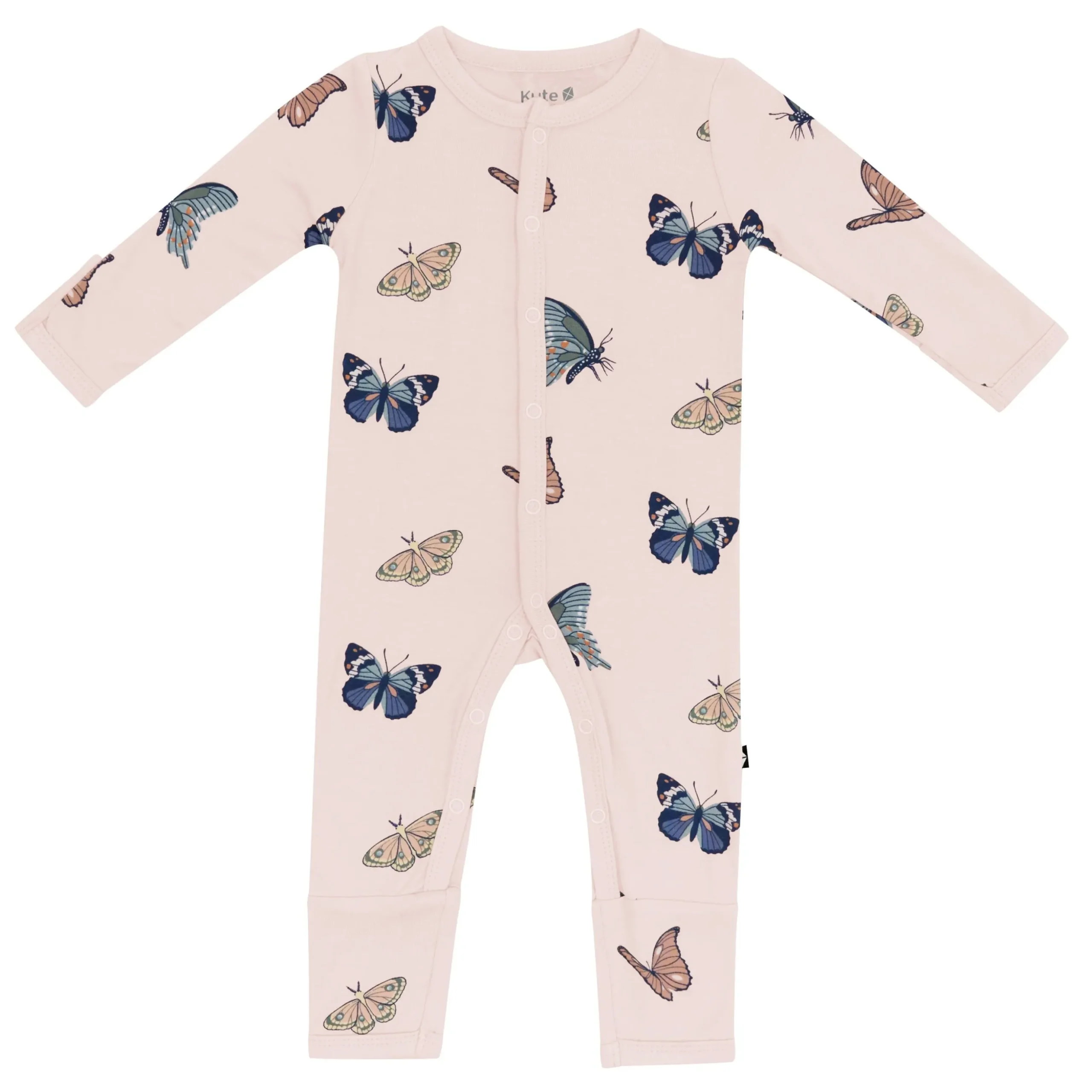 Romper in Blush Butterfly