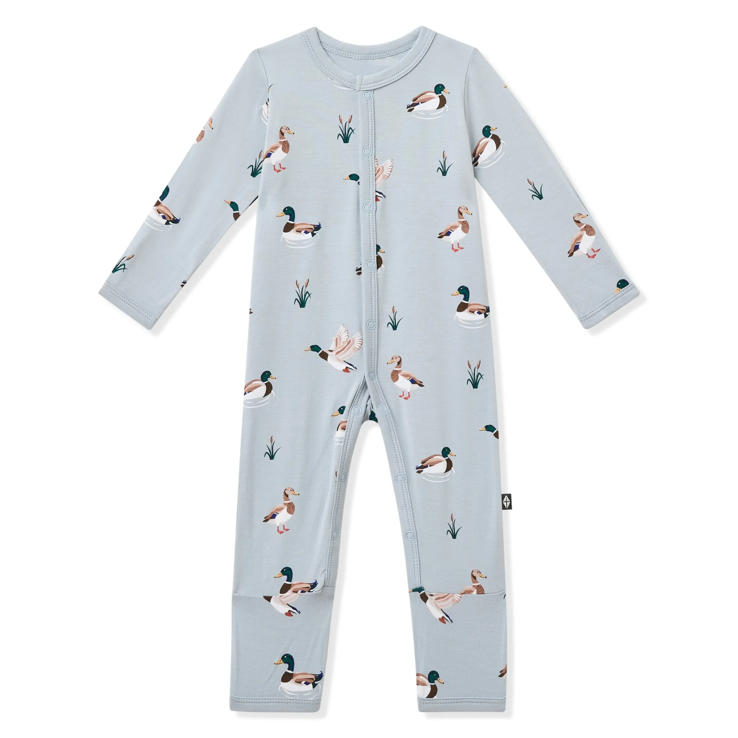 Romper in Mallard Duck
