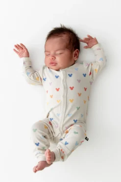 Romper in Pastel Mickey Mouse