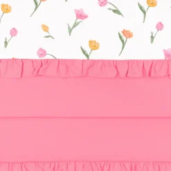 Ruffle Toddler Blanket in Tulip 0.5