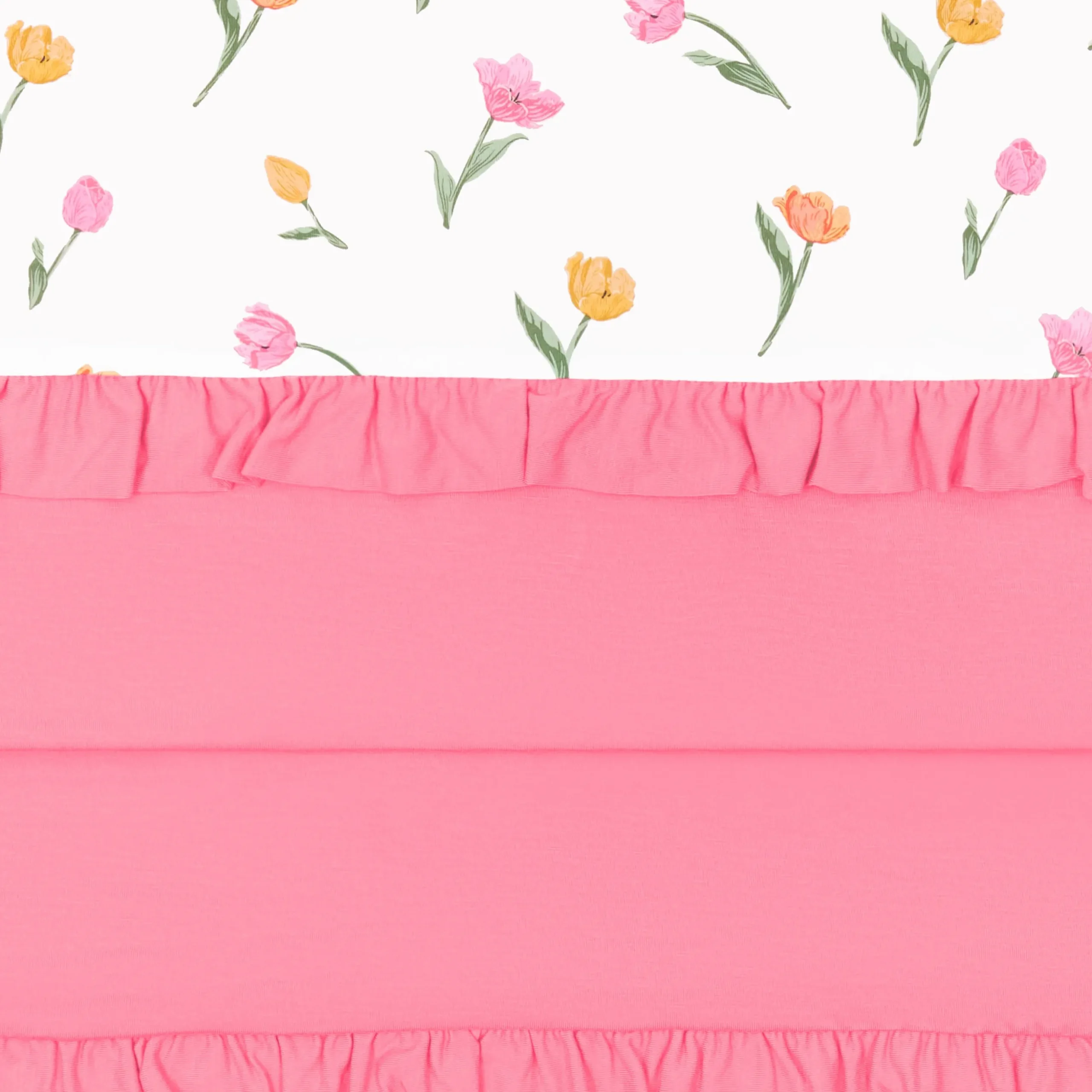 Ruffle Toddler Blanket in Tulip 0.5
