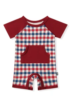 Shortall in Patriotic Gingham