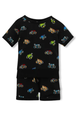 Short Sleeve Jogger Set in Monster Truck