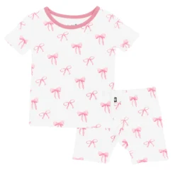 Short Sleeve Pajamas in Bow