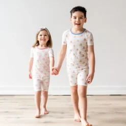 Short Sleeve Pajamas in Bow