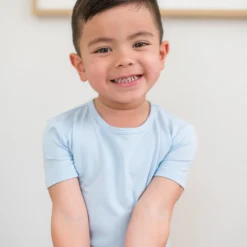 Short Sleeve Pajamas in Breeze