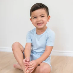Short Sleeve Pajamas in Breeze