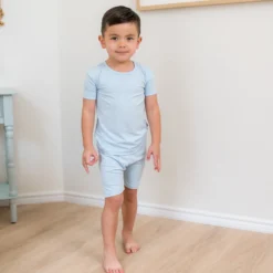 Short Sleeve Pajamas in Breeze