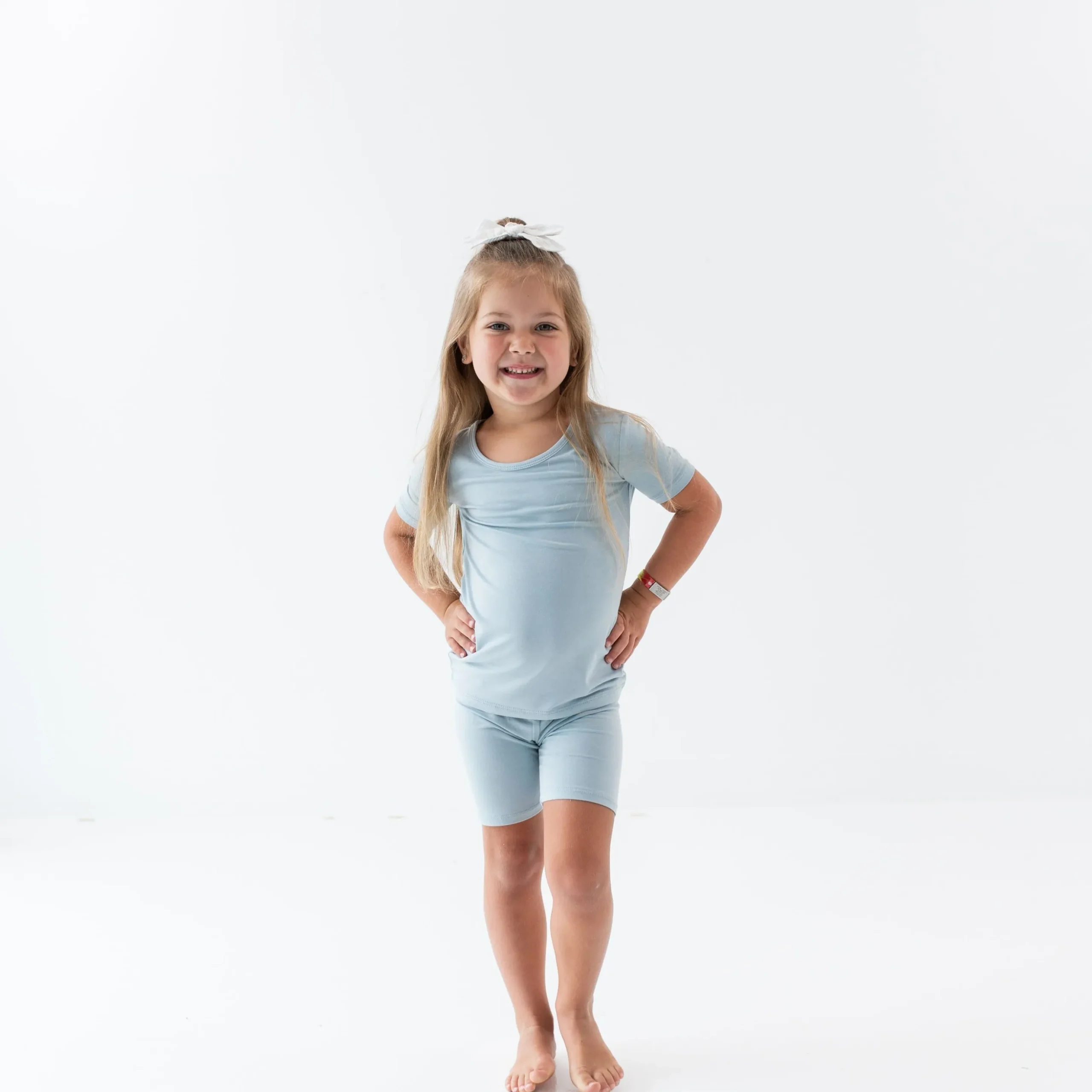 Short Sleeve Pajamas in Fog