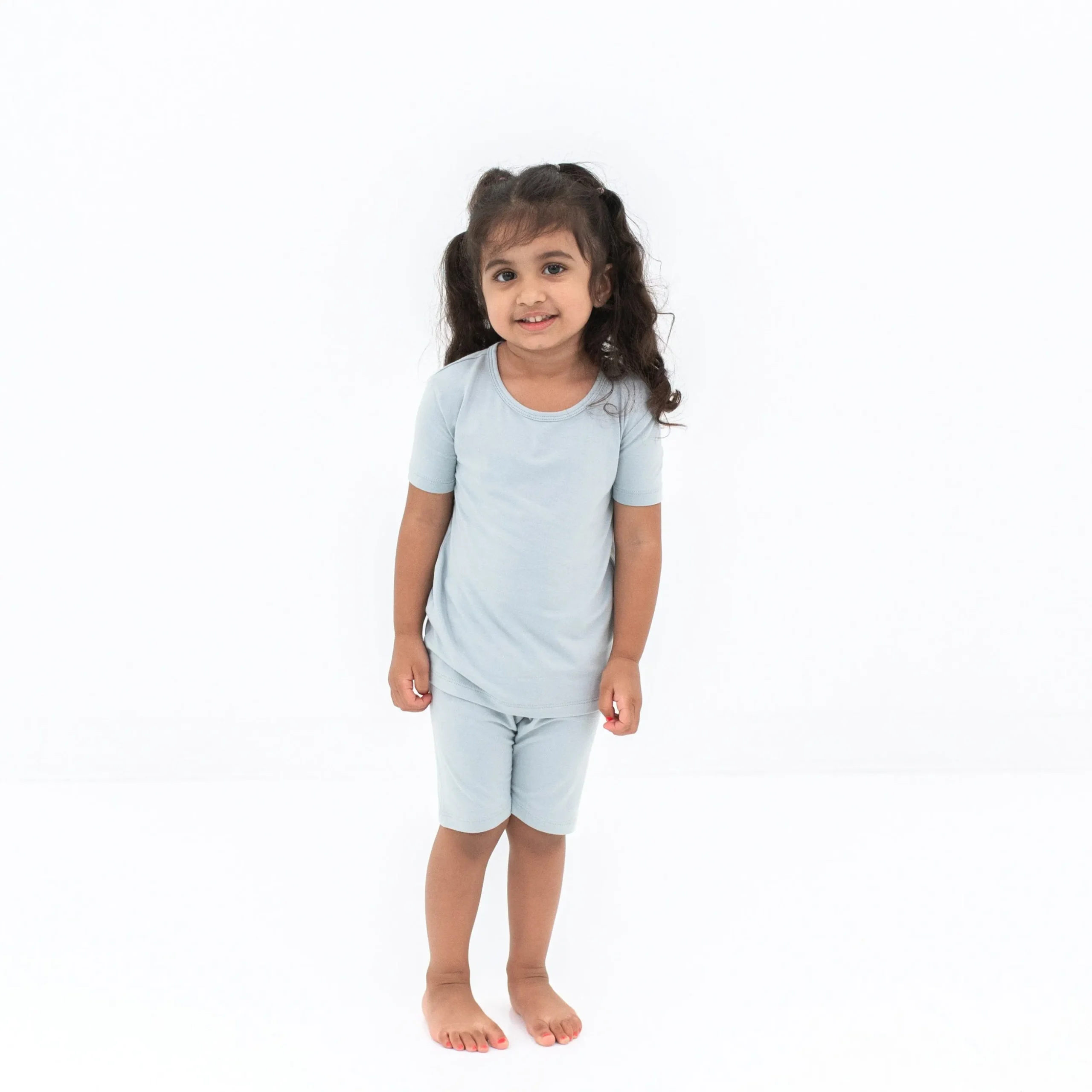 Short Sleeve Pajamas in Fog