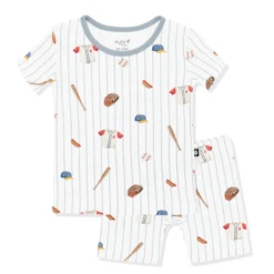 Short Sleeve Pajamas in Home Run