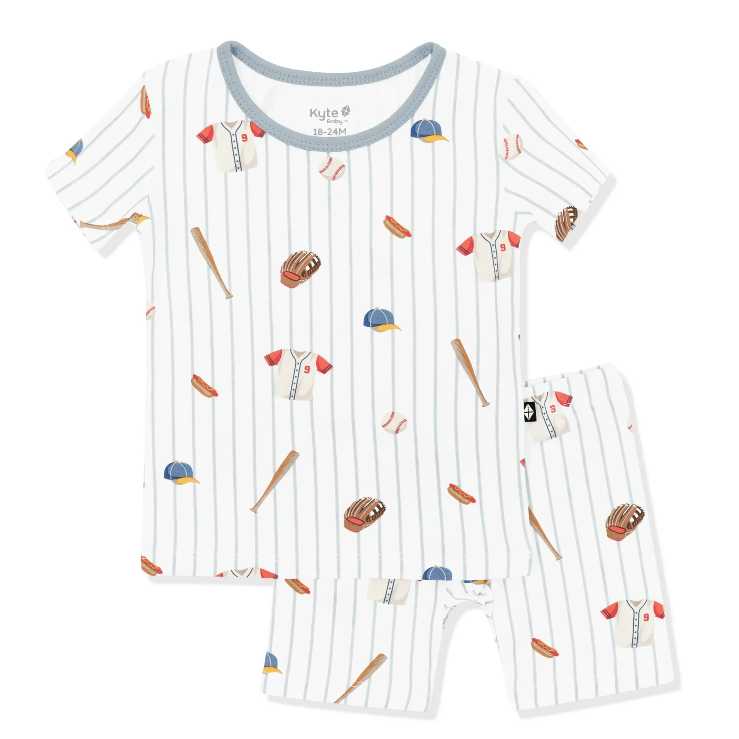 Short Sleeve Pajamas in Home Run