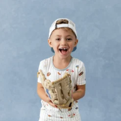 Short Sleeve Pajamas in Home Run