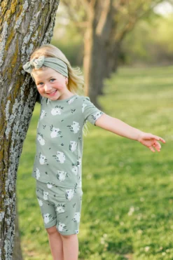 Short Sleeve Pajamas in Koala