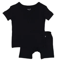 Short Sleeve Pajamas in Midnight