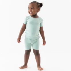 Short Sleeve Pajamas in Sage