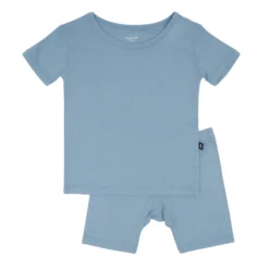 Short Sleeve Pajamas in Slate