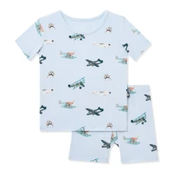 Short Sleeve Pajamas in Take Off
