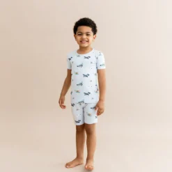Short Sleeve Pajamas in Take Off