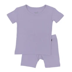 Short Sleeve Pajamas in Taro