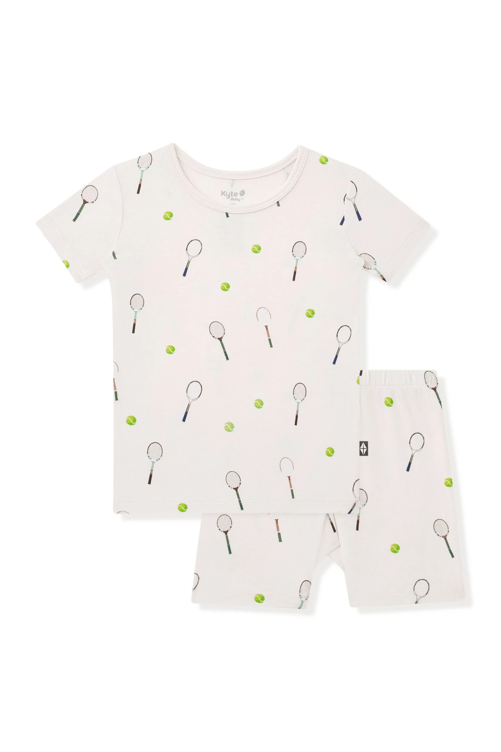 Short Sleeve Pajamas in Tennis