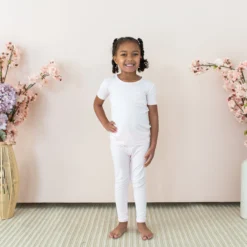 Short Sleeve with Pants Pajamas in Sakura