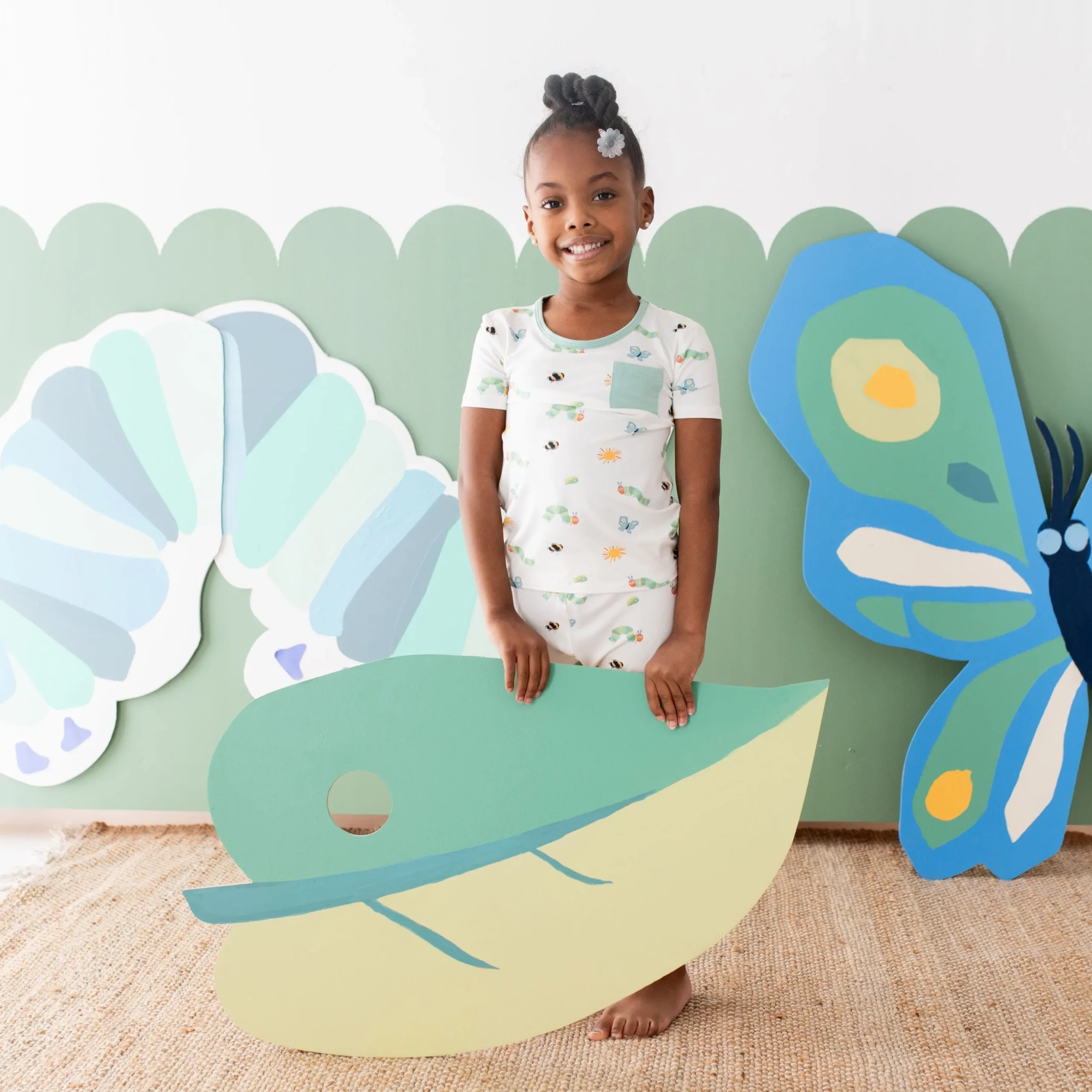 Short Sleeve with Pants Pajamas in The Very Hungry Caterpillar™ and Friends