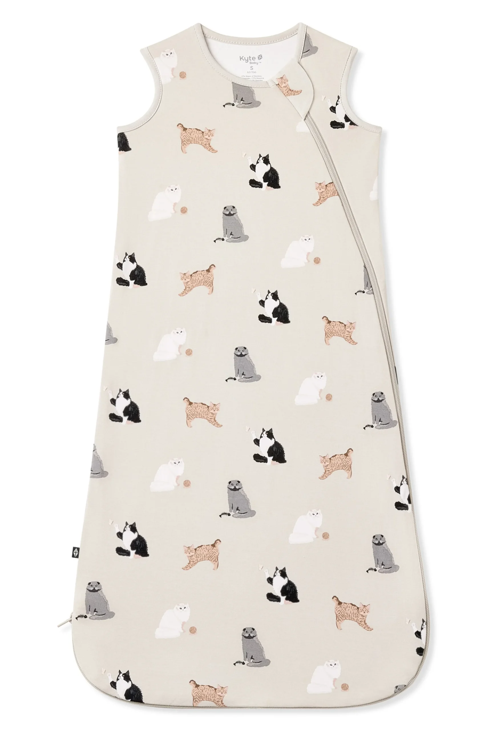 Sleep Bag in Fluffy Cat 0.5