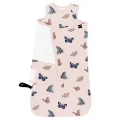 Sleep Bag Swaddler in Blush Butterfly 1.0