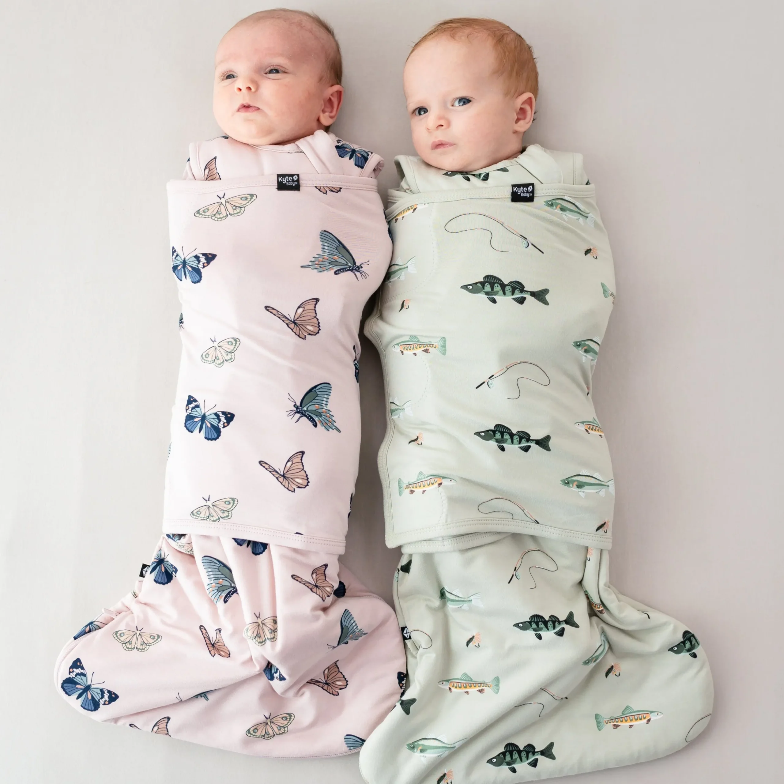 Sleep Bag Swaddler in Blush Butterfly 1.0