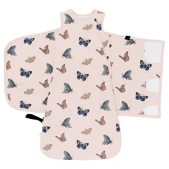 Sleep Bag Swaddler in Blush Butterfly 1.0