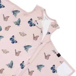 Sleep Bag Swaddler in Blush Butterfly 0.5