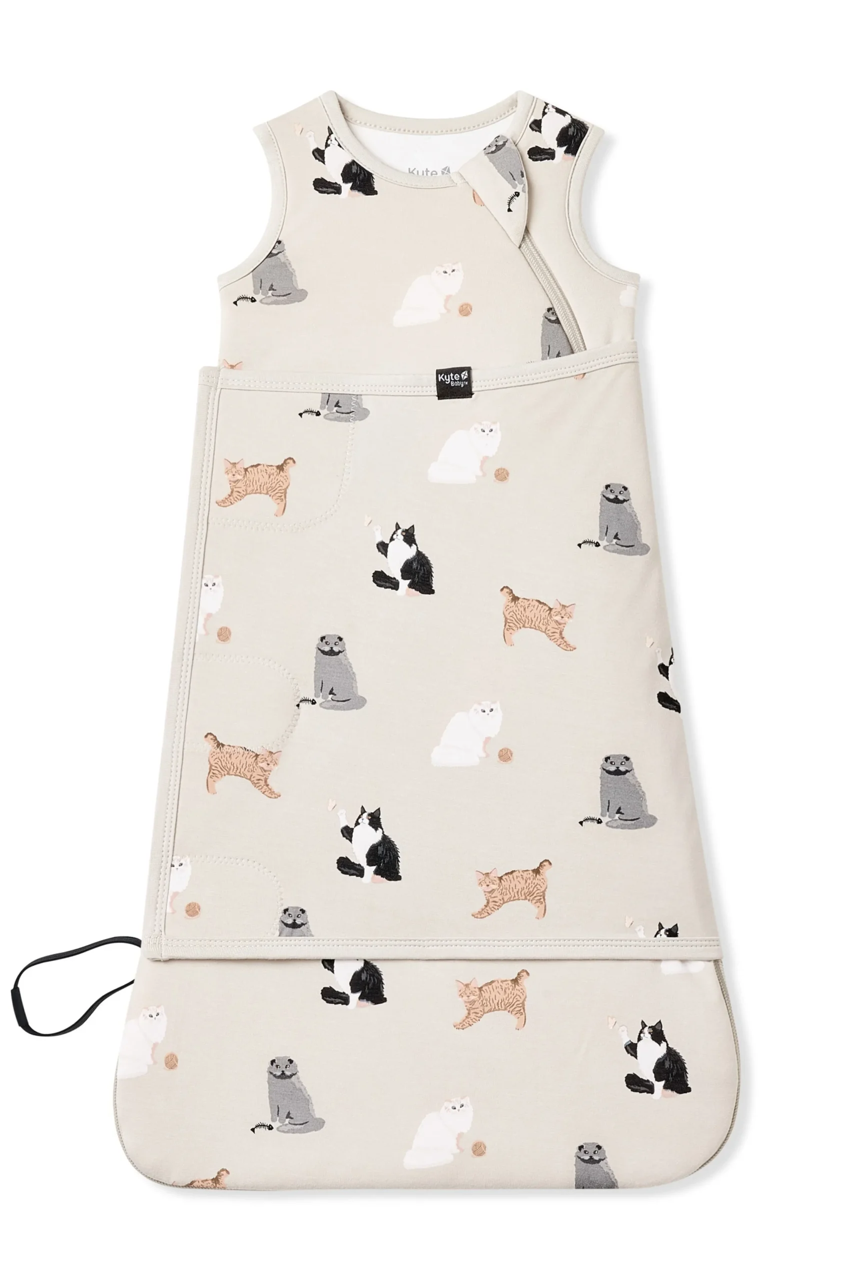 Sleep Bag Swaddler in Fluffy Cat 1.0