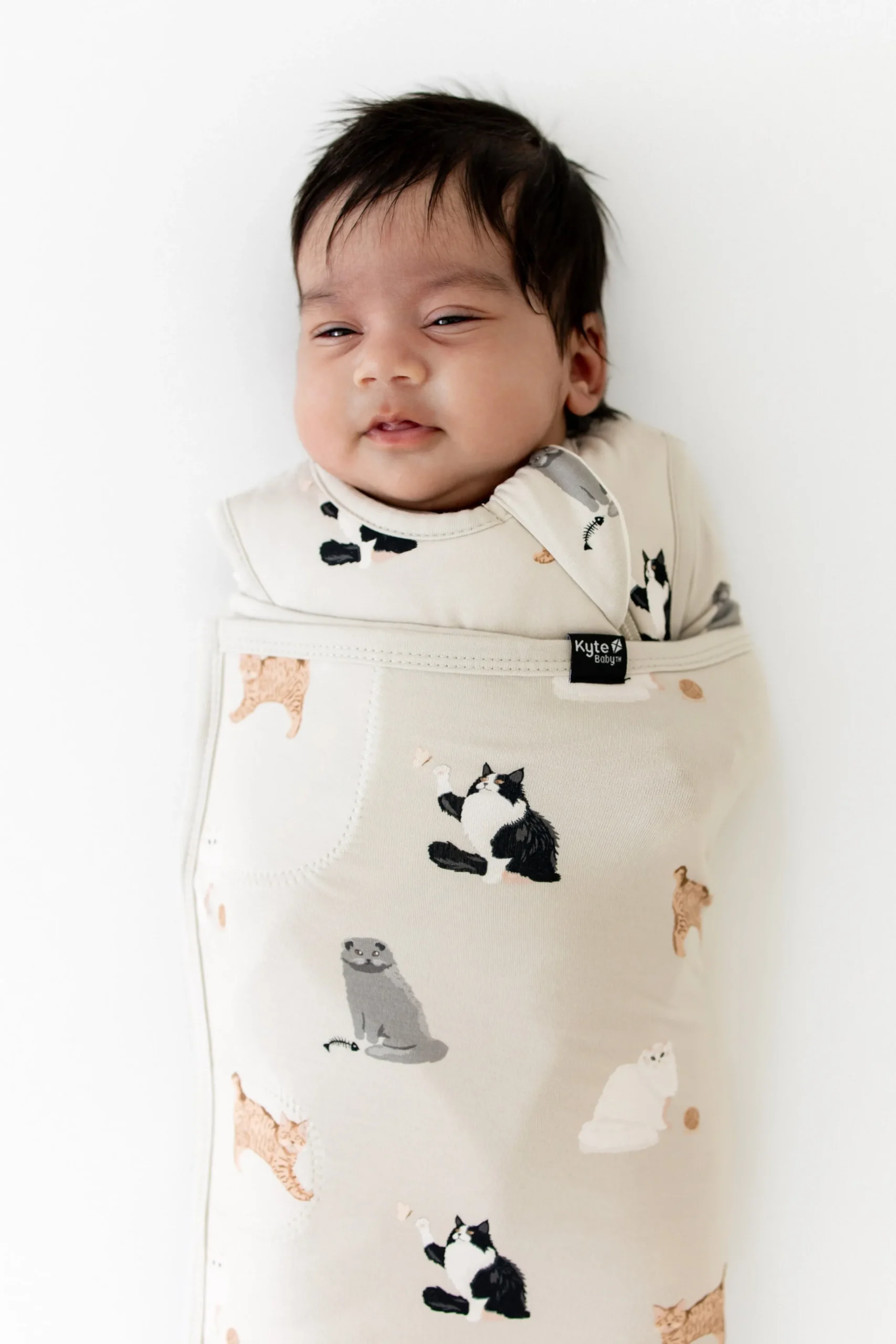 Sleep Bag Swaddler in Fluffy Cat 1.0