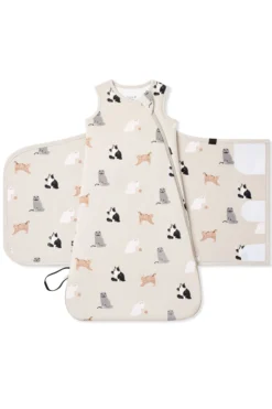 Sleep Bag Swaddler in Fluffy Cat 1.0