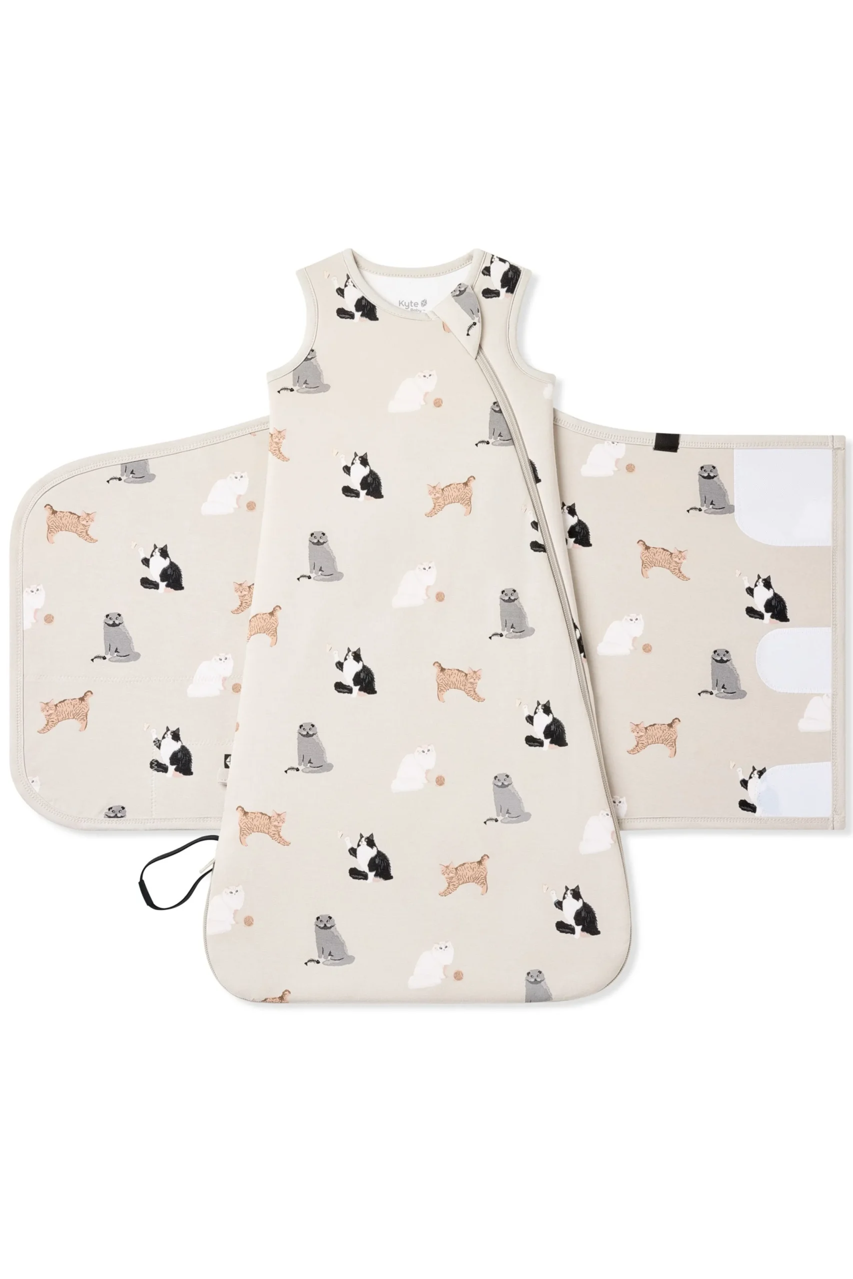 Sleep Bag Swaddler in Fluffy Cat 1.0