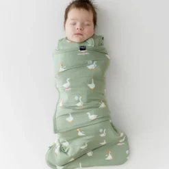 Sleep Bag Swaddler in Silly Goose 1.0