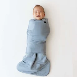 Sleep Bag Swaddler in Slate 1.0