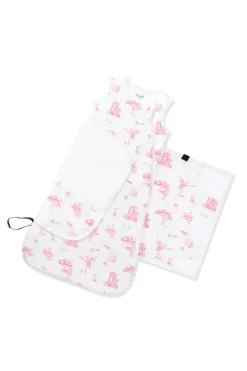 Sleep Bag Swaddler in Toile Ballet 1.0
