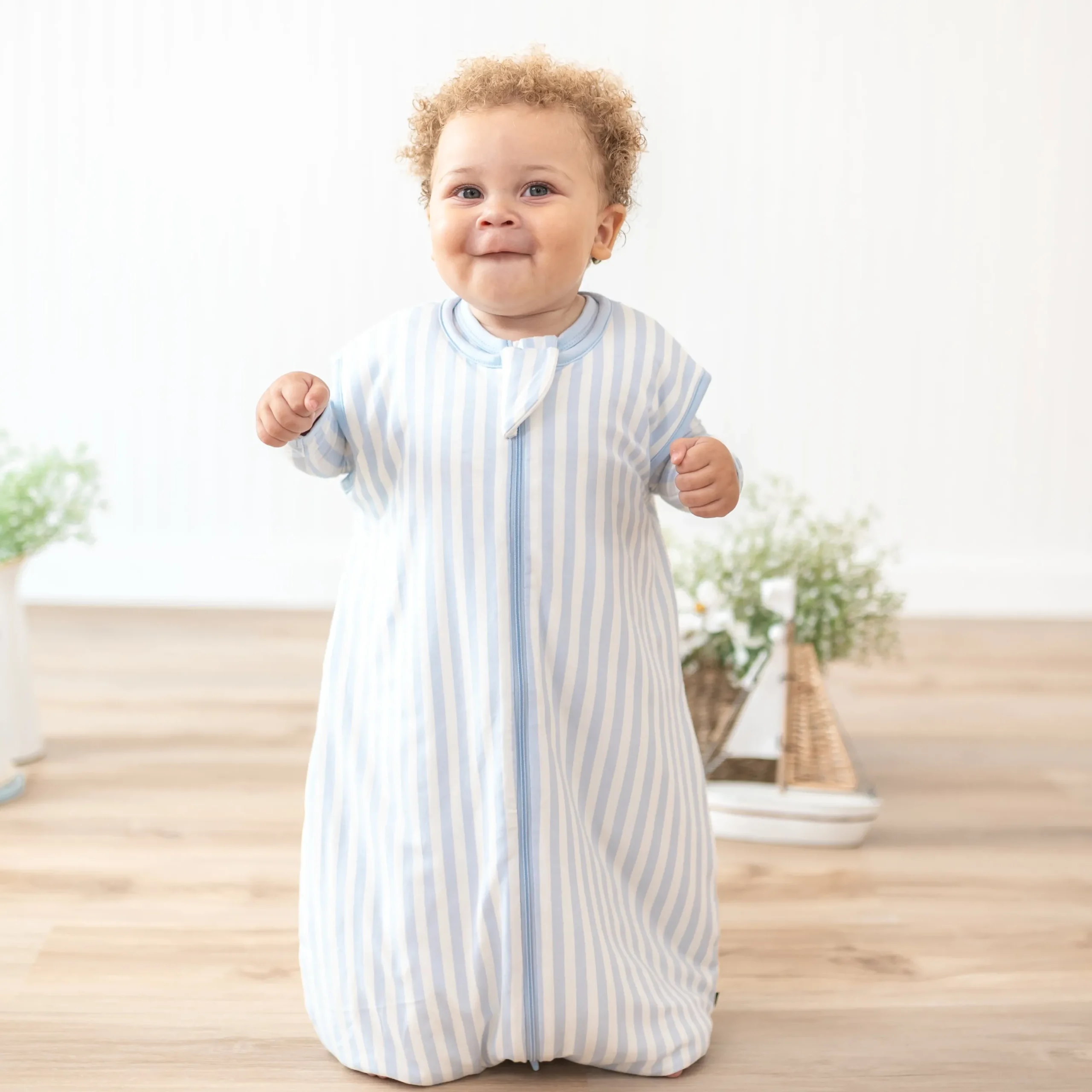 Sleep Bag Walker in Small Mist Stripe 1.0