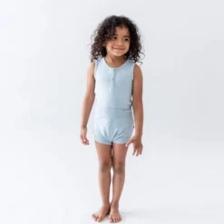 Sleeveless Bodysuit in Fog