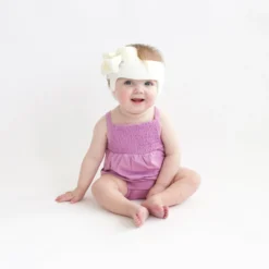 Smocked Bubble Romper in Poi